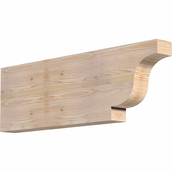 Ekena Millwork Newport Smooth Rafter Tail, Douglas Fir, 3 1/2"W x 12"H x 36"L RFT04X12X36NEW00SDF - main